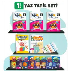 1.Sınıf Yaz Tatil Seti Öğretmen Evde Yayınları