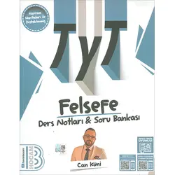 TYT Felsefe Ders Notları Soru Bankası (Kampanyalı) Benim Hocam