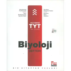 TYT Biyoloji Defteri (Kampanyalı) Faz Yayınları