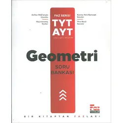 TYT AYT Geoemtri Soru Bankası (Kampanyalı) Faz Yayınları