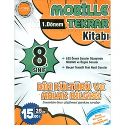 8.Sınıf 1.Dönem Din Kültürü (Kampanyalı) Mobil Tekrar