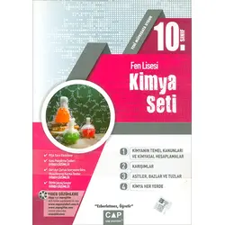 10.Sınıf Fen Lisesi Kimya Seti (Kampanyalı) Çap Yayınları