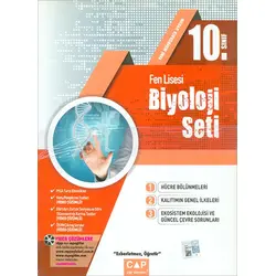 10.Sınıf Fen Lisesi Biyoloji Seti (Kampanyalı) Çap Yayınları