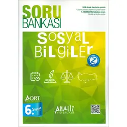 6.Sınıf AORT Sosyal Bilgiler Soru Bankası (Kampanyalı) Analiz Yayınları
