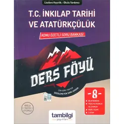 8.Sınıf İnkilap Tarihi Konu Özetli Soru Bankası (Kampanyalı) Tambilgi Yayınları
