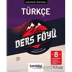 8.Sınıf Türkçe Konu Özetli Soru Bankası (Kampanyalı) Tambilgi Yayınları