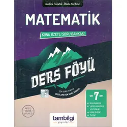 7.Sınıf Matematik Konu Özetli Soru Bankası (Kampanyalı) Tambilgi Yayınları