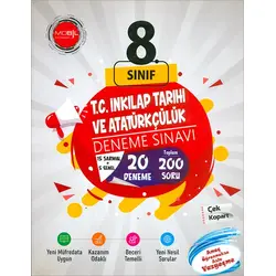 8.Sınıf İnkilap Tarihi Deneme Sınavı (Kampanyalı)