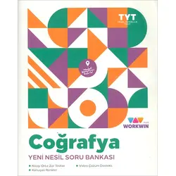 TYT Coğrafya Yeni Nesil Soru Bankası (Kampanyalı) Workwin Yayınları