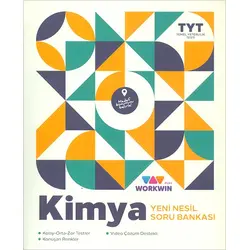 TYT Kimya Yeni Nesil Soru Bankası (Kampanyalı) Workwin Yayınları