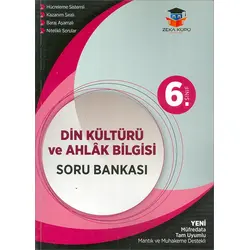 6.Sınıf Din Kültürü ve Ahlak Bilgisi Soru Bankası (Kampanyalı) Zeka Küpü Yayınları