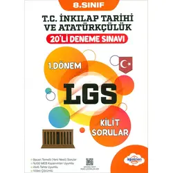 8.Sınıf 1.Dönem İnkilap Tarihi 20li Deneme Sınavı (Kampanyalı) Öğretmen Evde