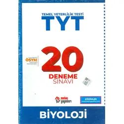 TYT Biyoloji 20 Deneme (Kampanyalı) Metin Yayınları