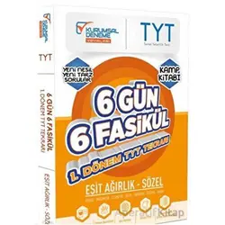 TYT 6 Gün 6 Fasikül 1.Dönem Tekrarı (Kampanyalı)