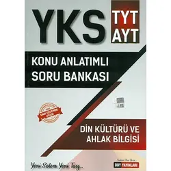 YKS TYT AYT Din Kültürü ve Ahlak Bilgisi Konu Anlatımlı Soru Bankası DDY Yayınları