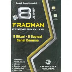 8.Sınıf LGS Fragman Deneme Sınavları (Kampanyalı) Ekspert Yayınları