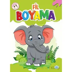 Sevimli Fil Boyama - Kollektif - Dokuz Çocuk
