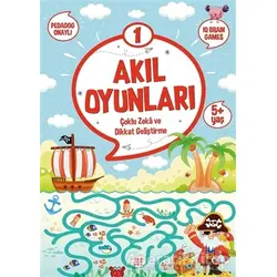 Akıl Oyunları 1 (5+ Yaş) - Kolektif - Dokuz Çocuk