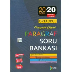 Ortaokul Paragraf Soru Bankası (Kampanyalı) EYG Yayınları
