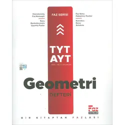 TYT AYT Geometri Defteri (Kampanyalı) Faz Yayınları