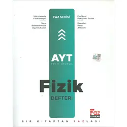 AYT Fizik Defteri (Kampanyalı) Faz Yayınları