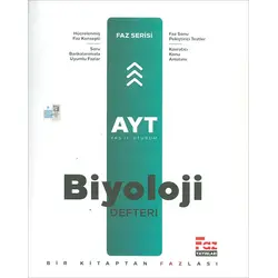 AYT Biyoloji Defteri (Kampanyalı) Faz Yayınları