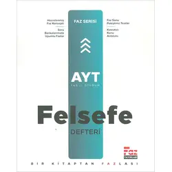 AYT Felsefe Defteri (Kampanyalı) Faz Yayınları