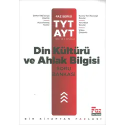 TYT AYT Din Kültürü Soru Bankası (Kampanyalı) Faz Yayınları