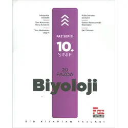 10.Sınıf 20 Fazda Biyoloji (Kampanyalı) Faz Yayınları