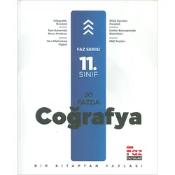 11.Sınıf 20 Fazda Coğrafya (Kampanyalı) Faz Yayınları