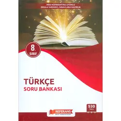 8.Sınıf Türkçe Soru Bankası (Kampanyalı) Referans Yayınları