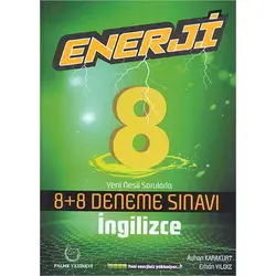 Palme 8.Sınıf İngilizce Enerji 8 Artı 8 Deneme Sınavı