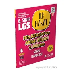 8.Sınıf 1.Dönem Din Kültürü Soru Bankası (Kampanyalı) Muba Yayınları