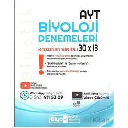 AYT Biyoloji Denemeleri (Kampanyalı) Biyotik Yayınları