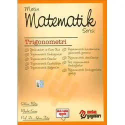 Metin Matematik Serisi Trigonometri Metin Yayınları