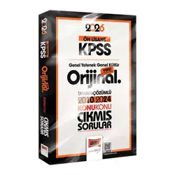 2026 KPSS Ön Lisans Orijinal 2010-2024 Konu Konu Çıkmış Sorular Yargı Yayınevi