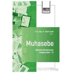 Muhasebe Alanında Uluslararası Araştırmalar – III