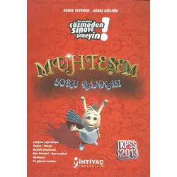 KPSS Muhteşem Soru Bankası (Kampanyalı) İhtiyaç