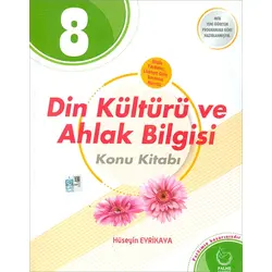 8.Sınıf Din Kültürü Ve Ahlak Bilgisi Konu Kitabı (Kampanyalı) Palme Yayınevi