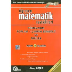 Tümevarım, Toplam - Çarpım Sembolü ve Diziler (Kampanyalı) Güray Yayınları