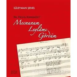 Mecnunum Leylamı Gördüm - Süleyman Şenel - Siyah Kitap