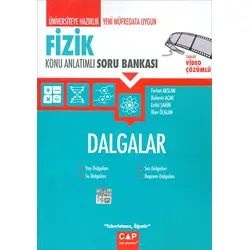 Fizik Dalgalar Konu Anlatımlı Soru Bankası (Kampanyalı) Çap Yayınları