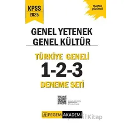 2025 KPSS Genel Yetenek Genel Kültür Tamamı Çözümlü Türkiye Geneli 1-2-3 (3lü Deneme Seti)