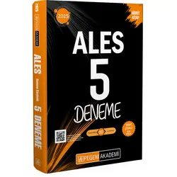 2025 ALES Tamamı Çözümlü 5 Deneme Pegem Akademi