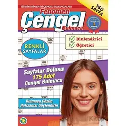 Fenomen Çengel Bulmaca 16 - Bertan Kodamanoğlu - Maxi Yayıncılık