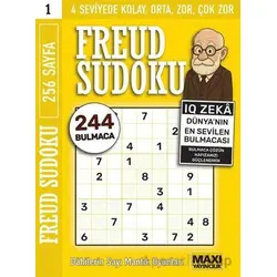 Freud Sudoku - Bertan Kodamanoğlu - Maxi Yayıncılık