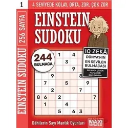 Einstein Sudoku - Bertan Kodamanoğlu - Maxi Yayıncılık