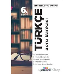 6.Sınıf Türkçe Soru Bankası (Kampanyalı) Workwin Yayınları