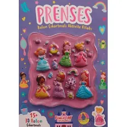 Prenses Balon Çıkartmalı Aktivite Kitabı - Kollektif - Yumurcak Yayınları