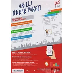 8. Sınıf LGS Din Kültürü Ve Ahlak Bilgisi Akıllı Tekrar Paketleri - Teas Press